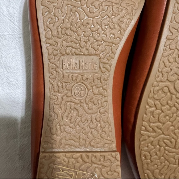 NWT Bella Marie Brown Pointy Toe Ballet Flats 8 1/2 | Never Worn | New in Box - Picture 5 of 13